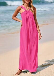 Foto 3 | Foto 3 | Vestido De Verano Prettygarden 2025 Para Mujer, Sin Mangas, Con Tiras, Holgado - Venta Internacional.