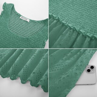 Foto 6 | Foto 6 | Vestido Grace Karin Easter Para Mujer, Casual, Verano, Verde Claro, Talla M - Venta Internacional.