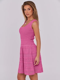 Foto 3 | Foto 3 | Minivestido De Verano Anrabess Sin Mangas De Punto Sin Mangas Rosa Intenso - Venta Internacional.