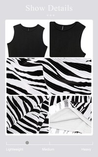 Foto 5 | Foto 5 | Vestido De Verano Prettygarden 2025 A Media Pierna Plisada Con Estampado Gráfico - Venta Internacional.