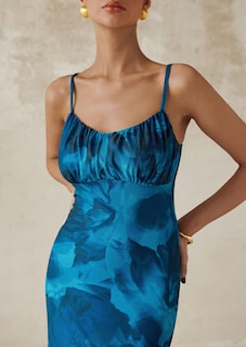 Foto 5 | Foto 5 | Vestido Largo Prettygarden Para Mujer, Ajustado Con Estampado Floral, Verano 2025 - Venta Internacional.