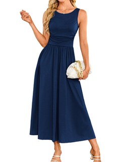 Foto 1 | Foto 1 | Vestido Largo Grace Karin Summer Para Mujer Azul Marino - Venta Internacional.