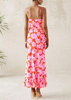 Foto 2 | Foto 2 | Vestido Largo Prettygarden Para Mujer, Ajustado Con Estampado Floral, Verano 2025 - Venta Internacional.