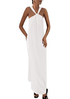 Foto 1 | Foto 1 | Vestido De Verano Prettygarden 2025 Para Mujer, Sin Mangas, Con Tiras, Holgado - Venta Internacional.