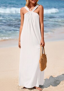 Foto 5 | Foto 5 | Vestido De Verano Prettygarden 2025 Para Mujer, Sin Mangas, Con Tiras, Holgado - Venta Internacional.
