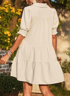 Foto 5 | Foto 5 | Vestido Dokotoo 2025 Casual De Verano Con Solapa Y Cuello En V - Venta Internacional.