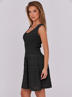 Foto 3 | Foto 3 | Vestido Anrabess De Punto Sin Mangas Para Verano, Sin Mangas, Playa, Negro - Venta Internacional.