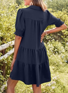 Foto 3 | Foto 3 | Vestido Casual Dokotoo Con Cuello En V Y Cuello En V Para Mujer De Manga Media - Venta Internacional.