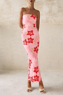 Foto 5 | Foto 5 | Vestido Largo Prettygarden Para Mujer 2025 Con Estampado Floral Acanalado - Venta Internacional.