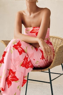Foto 7 | Foto 7 | Vestido Largo Prettygarden Para Mujer 2025 Con Estampado Floral Acanalado - Venta Internacional.
