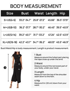 Foto 7 | Foto 7 | Vestido Zesica Para Mujer, Estilo Bodycon, Verano 2025, Cuello Alto, Negro - Venta Internacional.