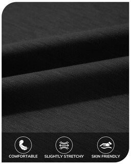 Foto 7 | Foto 7 | Vestido Happy Sailed Negro Con Cuello Vuelto Y Manga Corta Para Mujer - Venta Internacional.