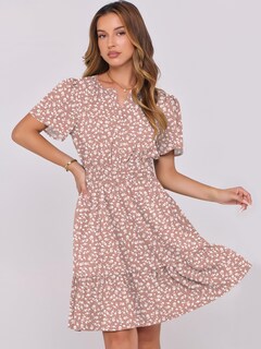 Foto 3 | Foto 3 | Vestido Anrabess 2025 Casual De Verano Con Cuello En V Y Manga Corta Para Mujer - Venta Internacional.