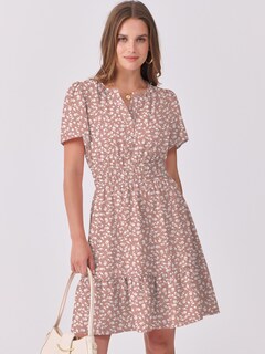 Foto 6 | Foto 6 | Vestido Anrabess 2025 Casual De Verano Con Cuello En V Y Manga Corta Para Mujer - Venta Internacional.