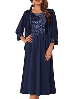 Foto 1 | Foto 1 | Vestidos Para La Madre De La Novia Grace Karin, Azul Marino, Talla M - Venta Internacional.