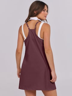 Foto 5 | Foto 5 | Vestido De Tenis Anrabess 2025, Casual, Holgado, Burdeos - Venta Internacional.