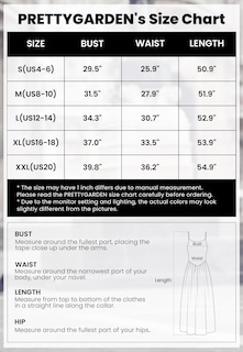 Foto 6 | Foto 6 | Vestido Largo Prettygarden Para Mujer, Estampado, Verano 2025, Blanco - Venta Internacional.
