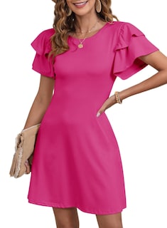 Foto 1 | Foto 1 | Vestido Dokotoo, Bonito, Verano, Primavera 2025, Manga Corta Con Cordón - Venta Internacional.