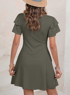 Foto 3 | Foto 3 | Vestido Dokotoo 2025 Con Volantes De Verano Y Mangas Para Mujer - Venta Internacional.