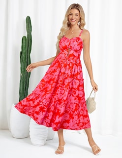 Foto 2 | Foto 2 | Vestido Largo Sin Mangas Con Estampado Floral Grace Karin 2025 De Sundresses - Venta Internacional.