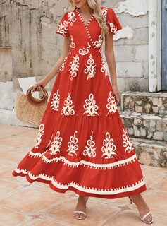Foto 6 | Foto 6 | Vestido Largo Prettygarden Para Mujer, Verano 2025, Cuello En V, Estampado Floral - Venta Internacional.