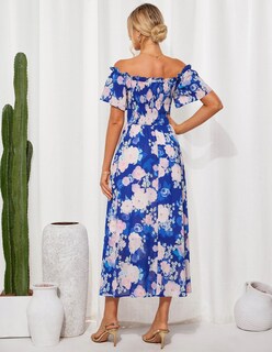 Foto 3 | Foto 3 | Vestido Grace Karin Con Estampado Floral Para Invitados De Boda De Verano, Línea A, Xl - Venta Internacional.