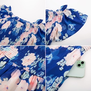 Foto 5 | Foto 5 | Vestido Grace Karin Con Estampado Floral Para Invitados De Boda De Verano, Línea A, M - Venta Internacional.