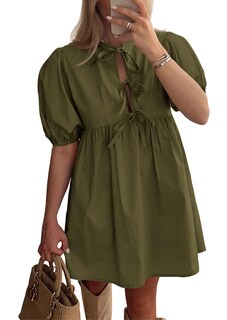 Foto 1 | Foto 1 | Vestido Prettygarden Para Mujer, Verano 2025, Manga Corta, Línea A - Venta Internacional.