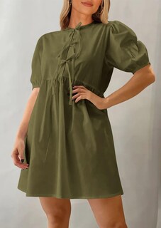 Foto 7 | Foto 7 | Vestido Prettygarden Para Mujer, Verano 2025, Manga Corta, Línea A - Venta Internacional.