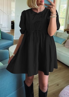 Foto 4 | Foto 4 | Vestido Prettygarden Para Mujer, Casual, Estilo A, De Verano, Con Bolsillos - Venta Internacional.