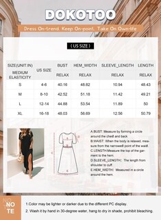 Foto 5 | Foto 5 | Vestido De Verano Dokotoo 2025 Para Mujer, Trajes De Playa Y Vacaciones - Venta Internacional.