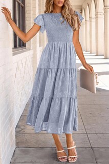 Foto 4 | Foto 4 | Vestido Midi Prettygarden Con Estampado Floral Para Verano 2025 Para Mujer - Venta Internacional.