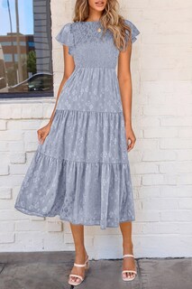 Foto 7 | Foto 7 | Vestido Midi Prettygarden Con Estampado Floral Para Verano 2025 Para Mujer - Venta Internacional.