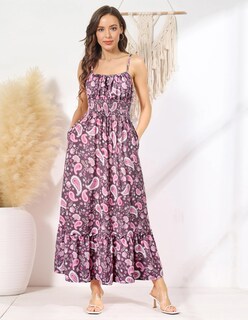 Foto 2 | Foto 2 | Vestido Grace Karin 2025 De Verano Maxi Casual Con Estampado Floral Para Mujer - Venta Internacional.