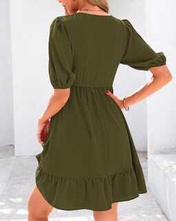 Foto 3 | Foto 3 | Vestido Btfbm Spring Empire Waist Para Mujer 2025 Y Verano - Venta Internacional.