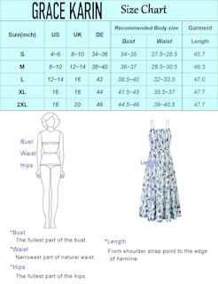 Foto 3 | Foto 3 | Vestido Grace Karin Con Tirantes Finos Hawaianos Y Estampado Floral - Venta Internacional.