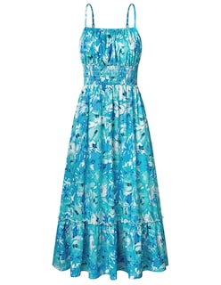 Foto 1 | Foto 1 | Vestido Grace Karin Con Estampado Floral Largo Bohemio Con Tirantes Finos - Venta Internacional.
