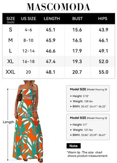 Foto 6 | Foto 6 | Vestido Largo Mascomoda Summer Boho Floral Tube Top Naranja Verde - Venta Internacional.