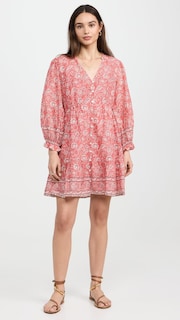 Foto 5 | Foto 5 | Vestido Velvet Mary Para Mujer, Rosa Rojo, Floral, Ligero - Venta Internacional.