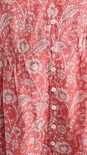 Foto 6 | Foto 6 | Vestido Velvet Mary Para Mujer, Rosa Rojo, Floral, Ligero - Venta Internacional.