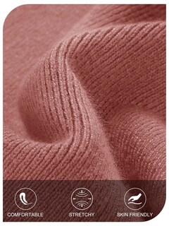 Foto 5 | Foto 5 | Vestido Tipo Suéter Merokeety Para Mujer, Con Hombros Descubiertos, Talla L - Venta Internacional.