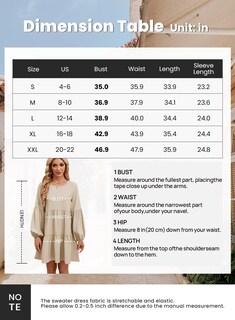 Foto 5 | Foto 5 | Vestido Túnica De Manga Larga Qacohu 2024 Trendy Otoño Beige L - Venta Internacional.