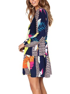 Foto 4 | Foto 4 | Vestido De Verano Amoretu Suave Y Holgado Vestido De Otoño Geometry - Venta Internacional.