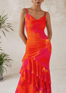 Foto 7 | Foto 7 | Vestido Largo Prettygarden 2025 Con Estampado Floral Escalonado De Verano Para Mujer - Venta Internacional.