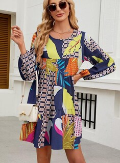 Foto 6 | Foto 6 | Vestido De Otoño Qacohu 2024, Moderno, Manga Linterna, Diseño De Muñeca - Venta Internacional.