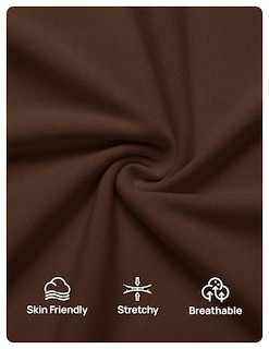 Foto 6 | Foto 6 | Vestido Ajustado Zesica 2025 Para Otoño Manga Larga Cuello Alto Marrón - Venta Internacional.