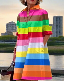 Foto 5 | Foto 5 | Vestido Camisero Zhyaj para Mujer- Venta Internacional