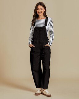 Foto 3 | Foto 3 | Mono General Luvamia Cute Denim Para Mujer Negro Xxl - Venta Internacional.