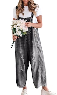 Foto 1 | Foto 1 | Jumper Chouyatou de Mezclilla Gris para Mujer - Venta Internacional