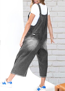 Foto 3 | Foto 3 | Jumper Chouyatou de Mezclilla Gris para Mujer - Venta Internacional